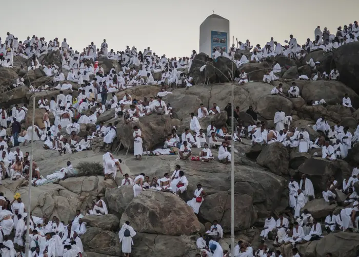 Ziyarat Makkah Jabal AlRahma at Jabal Arafat