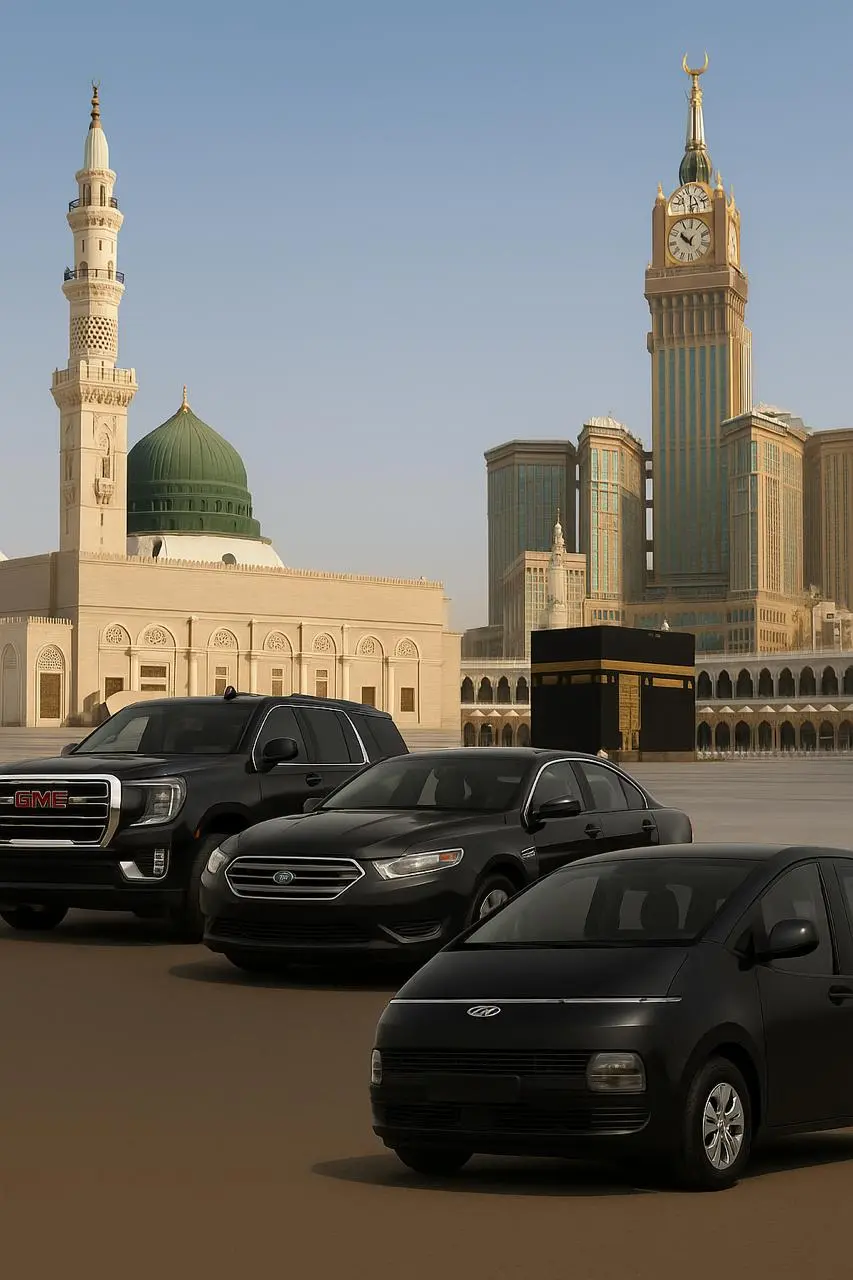 Taxi from Makkah to Madinah