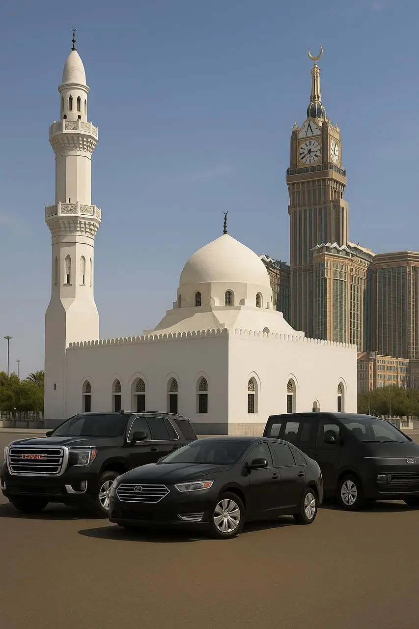 Taxi from Makkah to Masjid Aisha