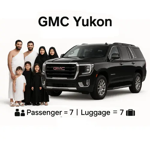 GMC Yukon – Premium Private SUV Taxi for Umrah and Intercity Travel