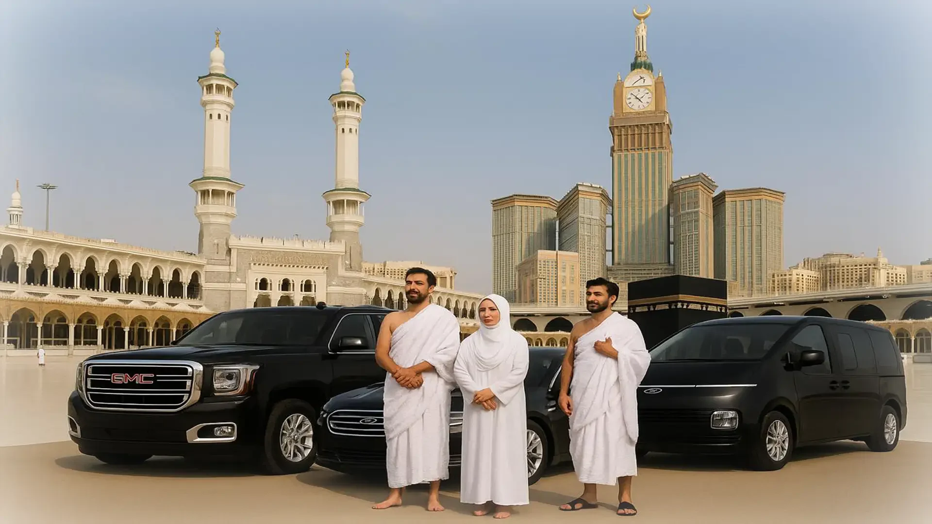 Jeddah Airport to Makkah Taxi – Reliable Umrah & Hajj Transfer Service 24/7 private taxi from Jeddah Airport to Makkah – Umrah & Hajj transfers with fixed pricing and professional drivers